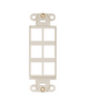Decora Keystone Wall Plate Light Almond - 41646-T Decora Keystone Wall Plate Light Almond - 41646-T